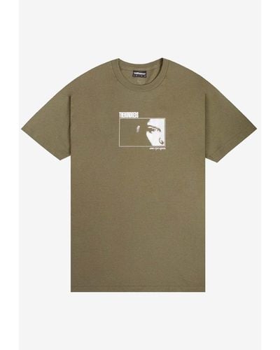 The Hundreds One Eye Open Printed T-Shirt - Green