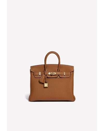 Hermès Birkin 25 Top Handle Bag - Brown