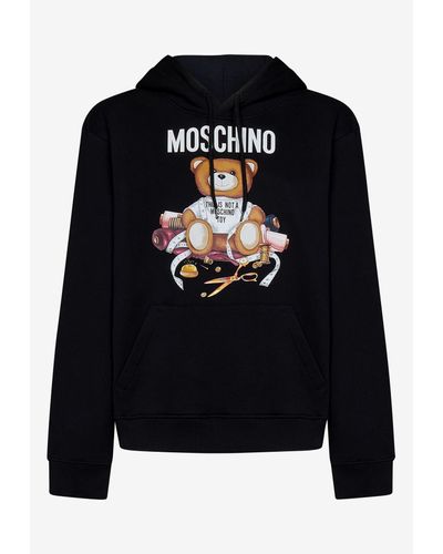 Moschino Tailor Teddy Bear Sweatshirt - Black