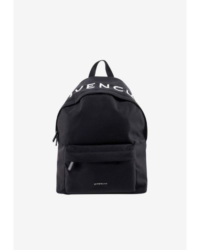 Givenchy Essential Logo Embroidered Backpack - Blue
