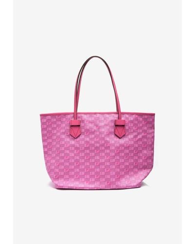Moreau Paris Medium Saint Tropez Top Handle Bag - Pink