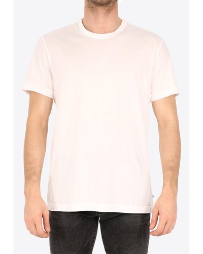 James Perse Basic Crewneck T-Shirt - White