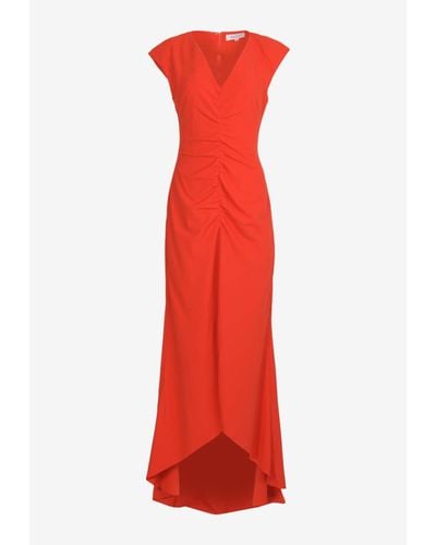 Elliatt Bromosa Sleeveless Maxi Dress - Red