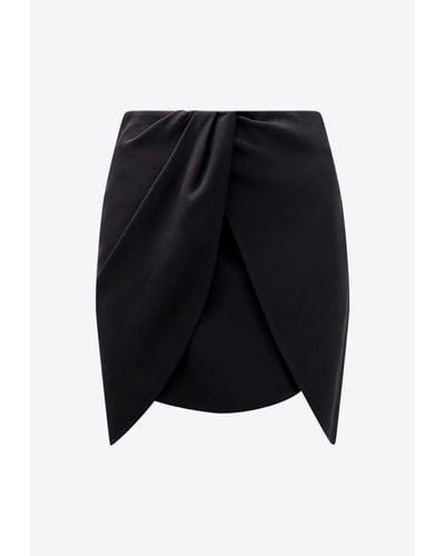 Off-White c/o Virgil Abloh Twist Mini Skirt - Black