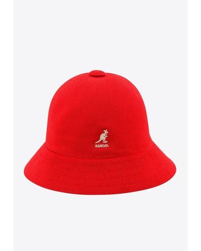 Kangol Tropic Casual Bucket Hat - Red