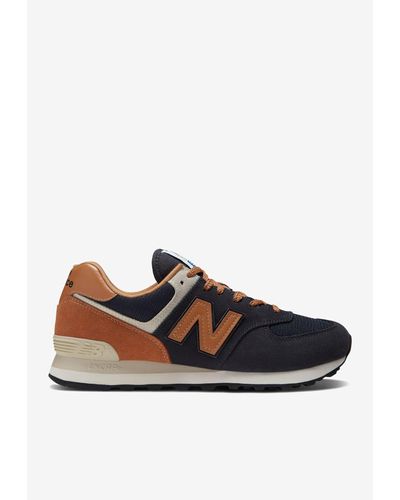 New Balance Leather 547 Core Low-top Sneakers for Men | Lyst