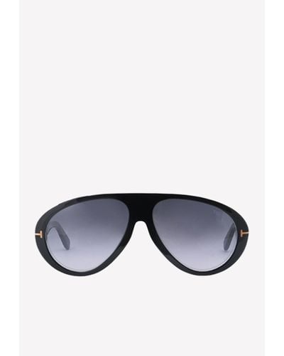 Tom Ford Camillo Aviator Sunglasses - Blue