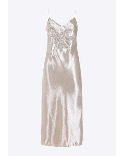 Ralph Lauren Rebekka Sleeveless Cocktail Dress - White