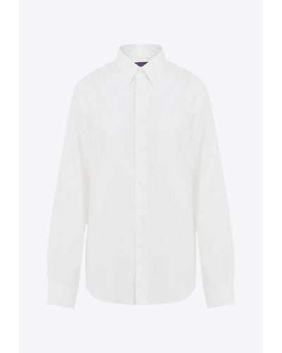 Ralph Lauren Harnk Long-Sleeved Shirt - White