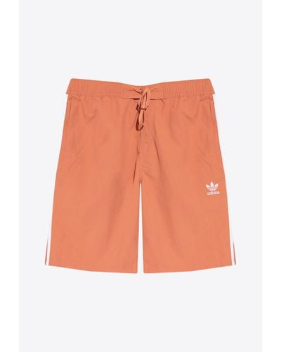 adidas Originals Adicolor Logo Shorts - Orange