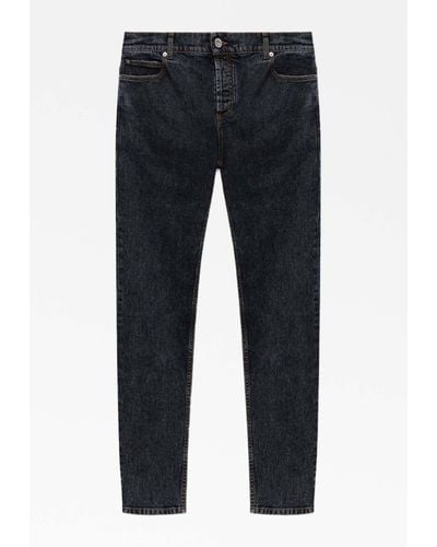 Balmain Basic Slim-Fit Jeans - Blue