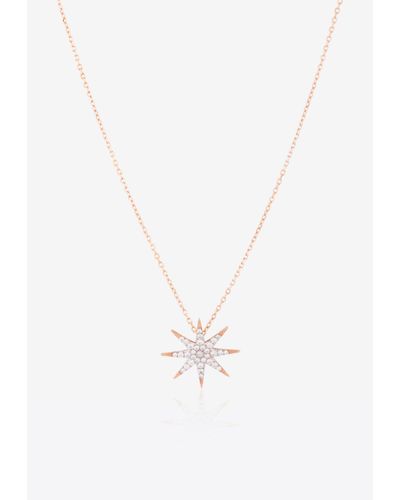 Falamank Sparkle Collection Necklace - White
