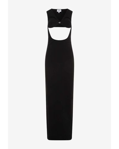 Jean Paul Gaultier Cone Bra Dress - Black