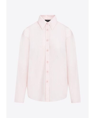Fabiana Filippi Long-Sleeved Shirt - Pink