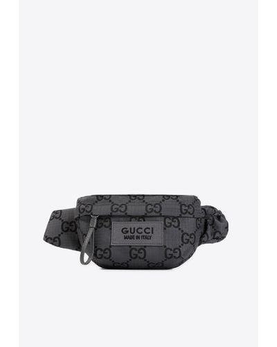 Gucci All-Over Logo Belt Bag - White