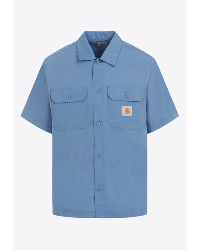 Carhartt Short-Sleeved Craft Shirt - Blue