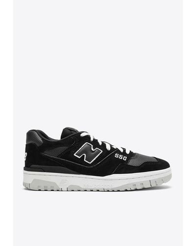 New Balance 550 Low-Top Sneakers - Black