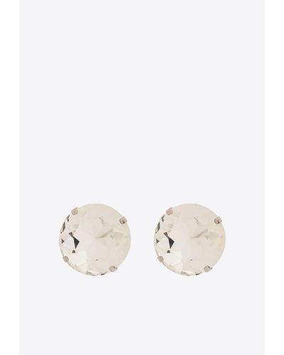 Moschino Pearl Clip-On Earrings - White