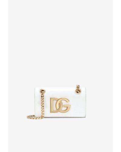Dolce & Gabbana 3.5 Phone Bag - White