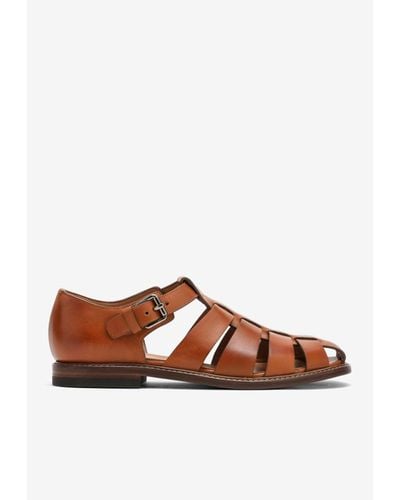 Church's Fisherman Leather Sandals - Brown