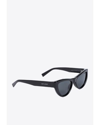 Saint Laurent Sl 676 Cat-Eye Sunglasses - White
