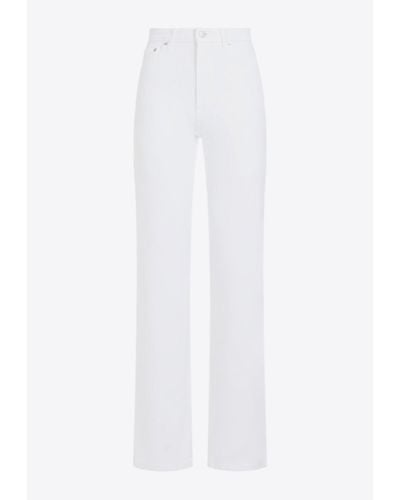 Fabiana Filippi Straight-Leg Jeans - White