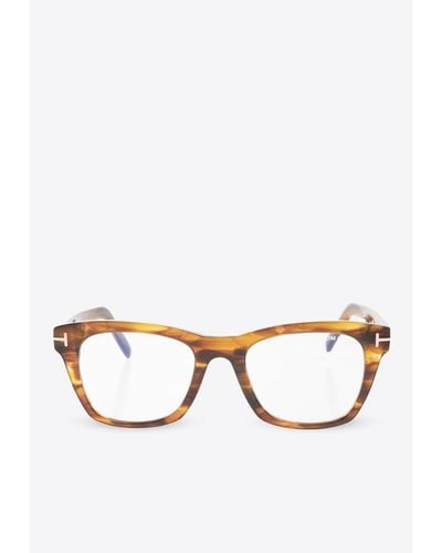 Tom Ford Square-Framed Optical Glasses - Multicolour