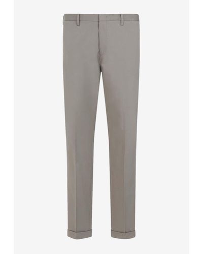 Paul Smith Straight-Leg Tailored Pants - Gray