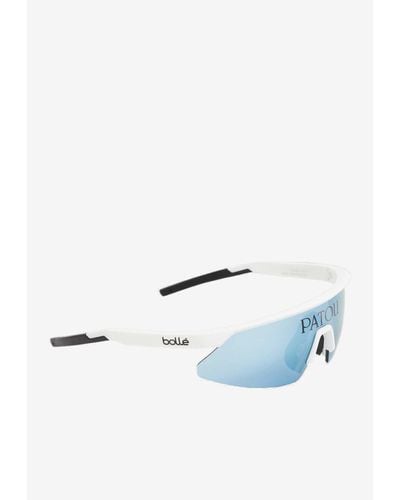 Patou X Bollé Logo Sunglasses - White