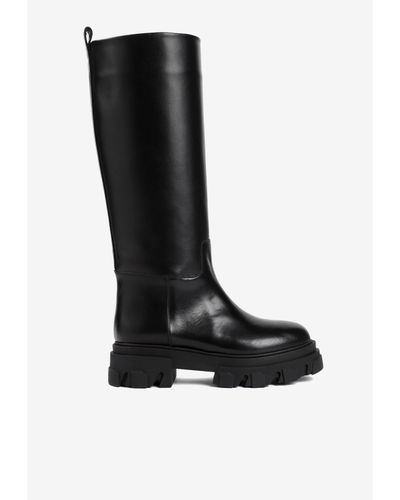 Gia Borghini Perni Knee-High Boots - Black