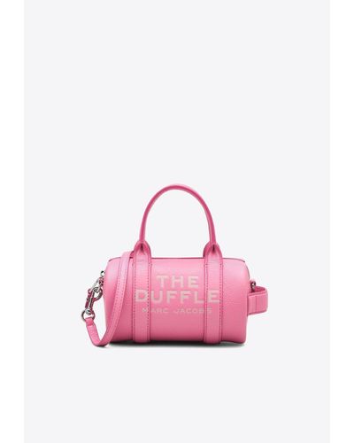 Marc Jacobs Mini Leather Duffle Bag - Pink