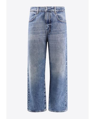 Givenchy Straight-Leg Basic Jeans - Blue