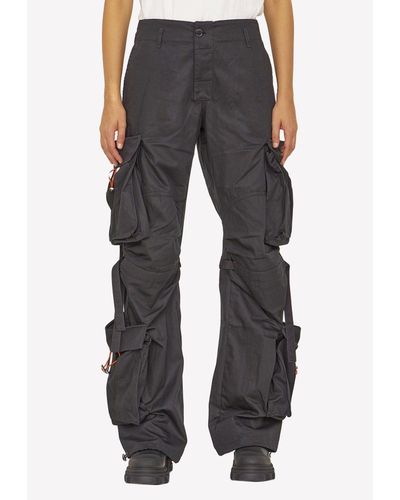 DARKPARK Lilly Baggy Cargo Trousers - Black