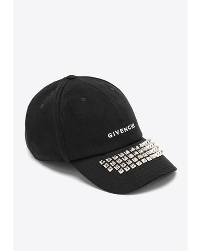 Givenchy Studded Logo Baseball Cap - Black