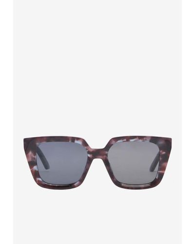 Dior Midnight Square Sunglasses - Grey