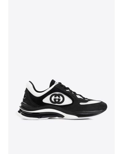 Gucci G Premium Low-top Sneakers - Black