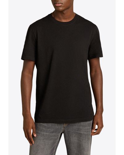 Golden Goose Crewneck Short-Sleeved T-Shirt - Black