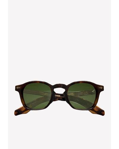 Jacques Marie Mage Zephirin Rectangular Sunglasses - Multicolour