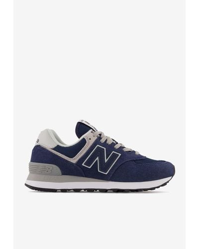 New Balance 574v3 Trainers - Blue