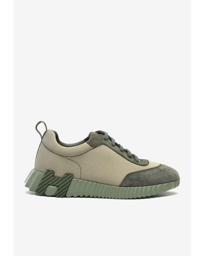 Hermès Bouncing Low-Top Trainers - Green