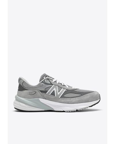 New Balance 990V6 Low-Top Sneakers - White