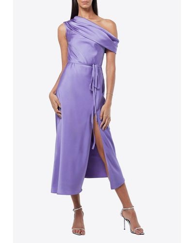 Mossman Split Decision Maxi Dress - Purple