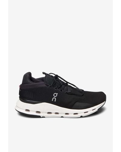 On Shoes Cloudnova Low-Top Sneakers - Black