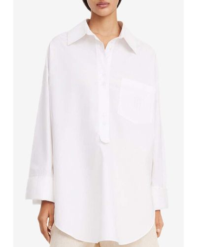 By Malene Birger Maye Oversized Shirt - White