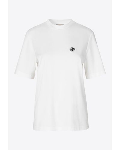 THE GARMENT Logo Short-Sleeved T-Shirt - White