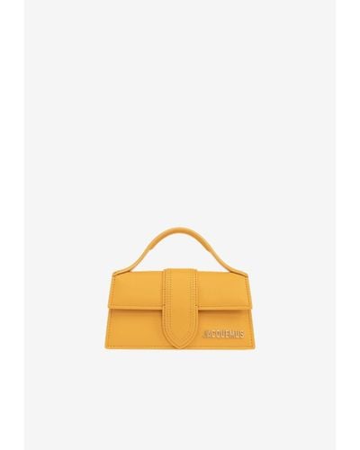 Jacquemus Small Bambino Top Handle Bag - Yellow