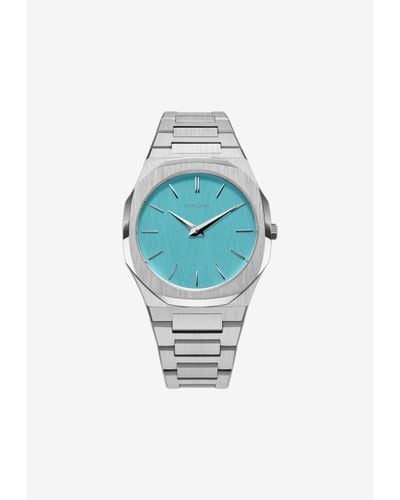 D1 Milano Ultra Thin Bracelet 38 Mm Watch - Blue