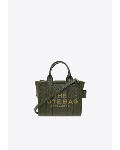 Marc Jacobs The Mini Leather Crossbody Bag - Green