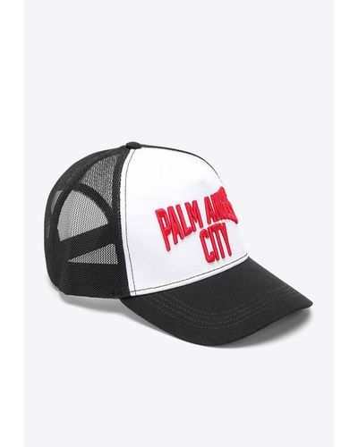 Palm Angels Pa City Trucker Cap - Red