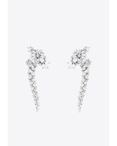 YEPREM Y-Couture Diamond Earrings - Blue